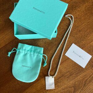 Tiffany & Co. Sterling RTT Heart Necklace
